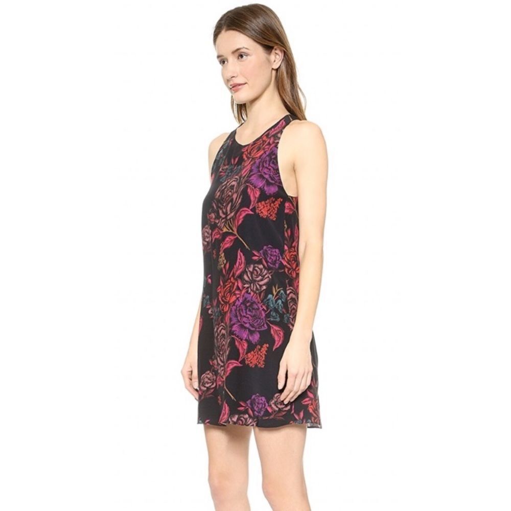 Alice + Olivia Liz Floral Tapestry Dress